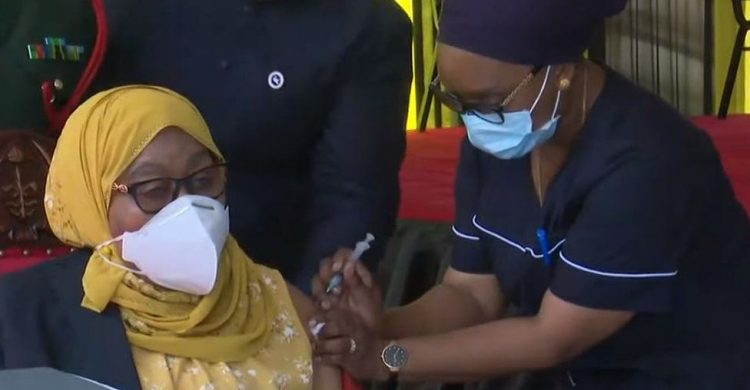 Tanzania’s Samia Suluhu Hassan gets Covid jab in policy reverse