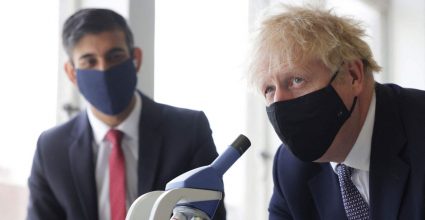 Boris Johnson urged to dump travel rules to save summer hols – by his own chancellor